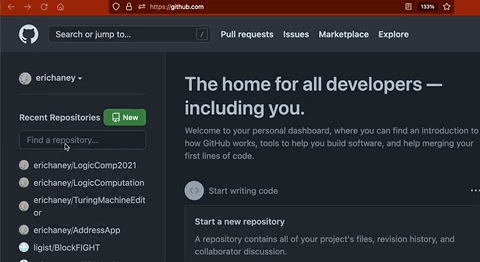 Search for objects lab repository